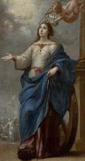 Bartolome Esteban Murillo Saint Catherine of Alexandria France oil painting art